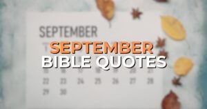 september bible quotes