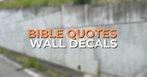 bible quotes wall decals