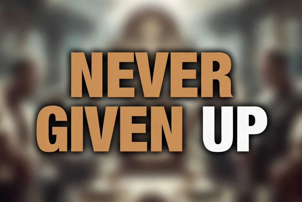 quotes from the bible nev er givenup